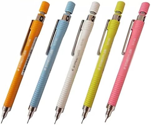 ygqzm עיפרון אוטומטי 0.5 | 0.7 נייר מכתבים סטודנטים ציפורניים נגד הפריצה עפרון אוטומטי